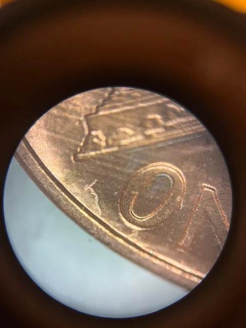 Lincoln-Cent-1991-Strike-Through--Reverse